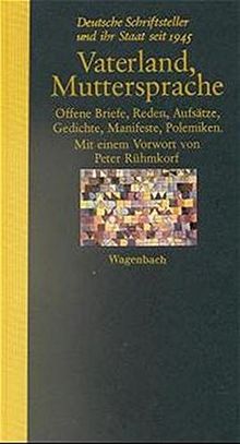 Vaterland, Muttersprache (Quartbuch)