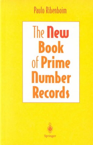 The New Book of Prime Number Records (Computers and Medicine)