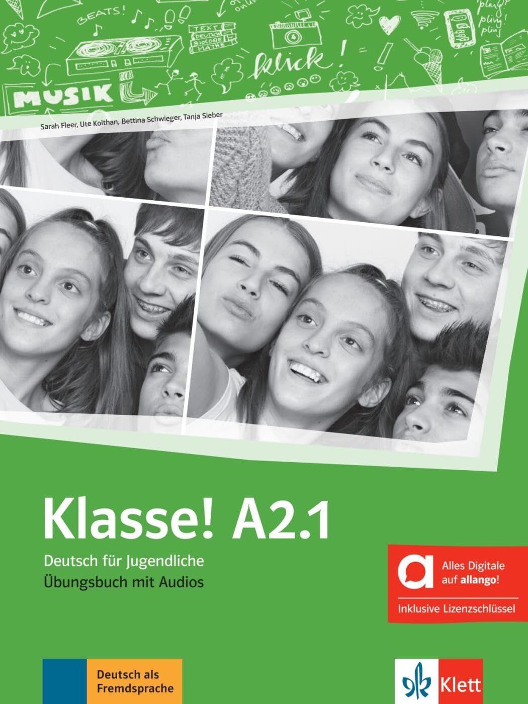 Fleer, Sarah: Klasse! A2.1 - Hybride Ausgabe allango. Übungsbuch mit Audios inklusive Lizenzschlüssel allango (24 Monate)