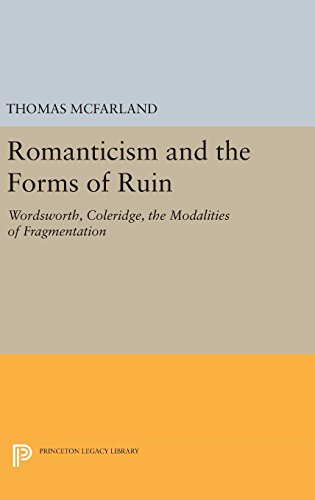 Romanticism and the Forms of Ruin: Wordsworth, Coleridge, the Modalities of Fragmentation (Princeton Legacy Library)