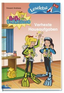 Bibi Blocksberg - Verhexte Hausaufgaben: Leselotse - 3. Lesestufe: Leselotse Erstleserbuch, Lesestufe 3