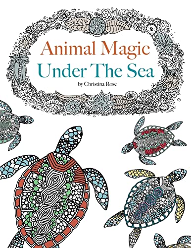 Animal Magic - Under The Sea: Anti-Stress Animal Art Therapy