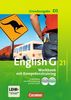 English G 21 - Grundausgabe D: Band 5: 9. Schuljahr - Workbook mit e-Workbook und CD-Extra: Mit Wörterverzeichnis zum Wortschatz der Bände 1-5 auf CD