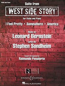 Suite from West Side Story: Violine und Klavier.: For Violin and Piano