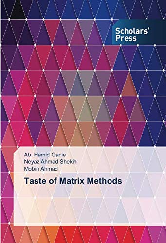 Taste of Matrix Methods