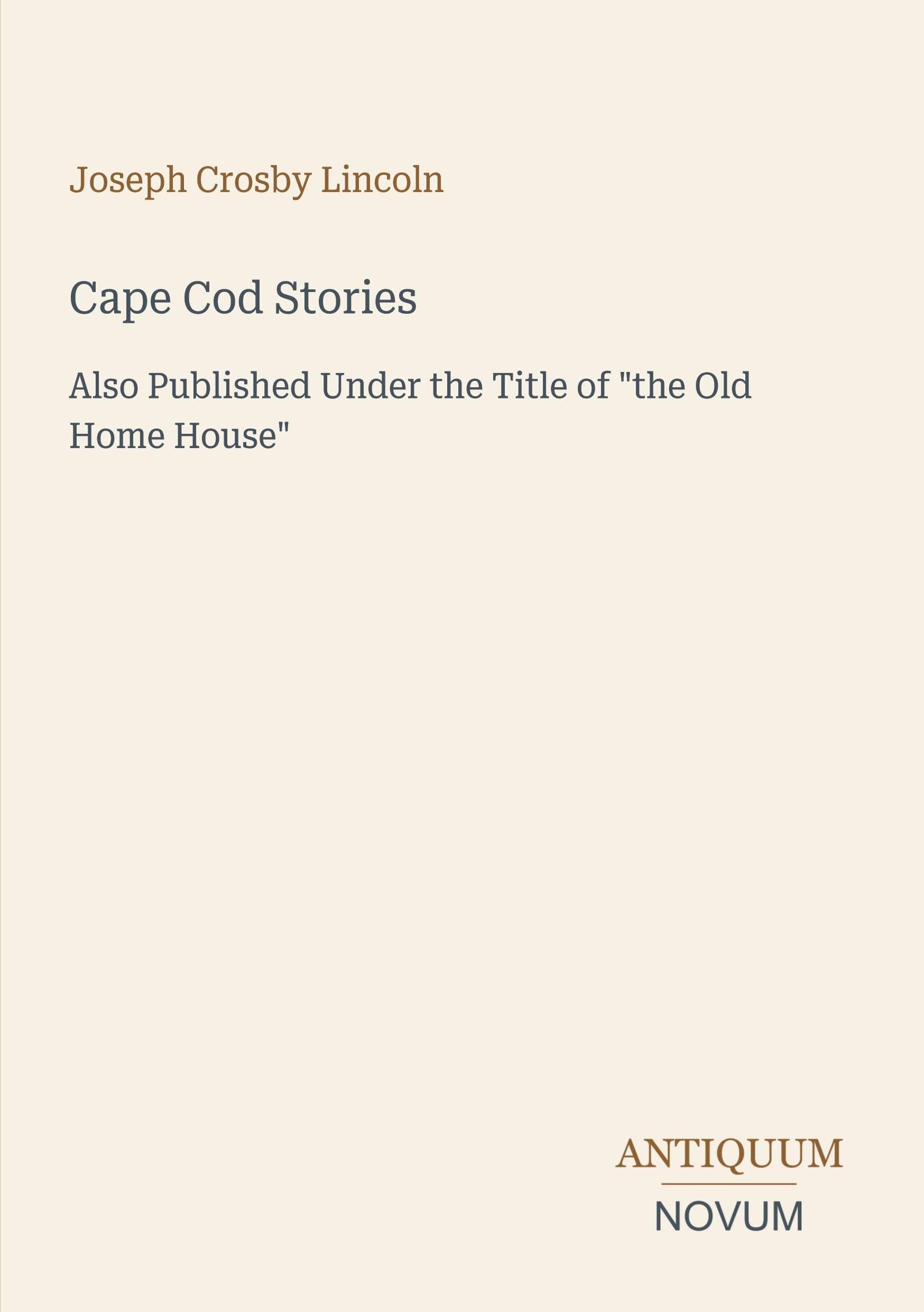 Cape Cod Stories