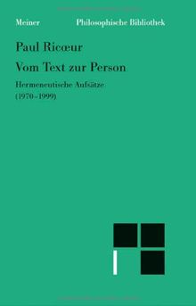 Vom Text zur Person