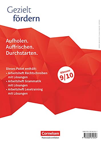Gezielt fördern - Lern- und Übungshefte Deutsch - 9./10. Schuljahr: Thematische Arbeitshefte - Im Paket
