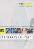 Various Artists - MTV: 20 Years of Pop (2 DVDs)