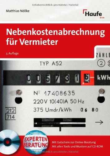 Nebenkostenabrechnung für Vermieter von Matthias Nöllke