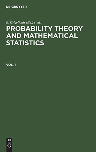 Probability Theory and Mathematical Statistics. Vol. 1