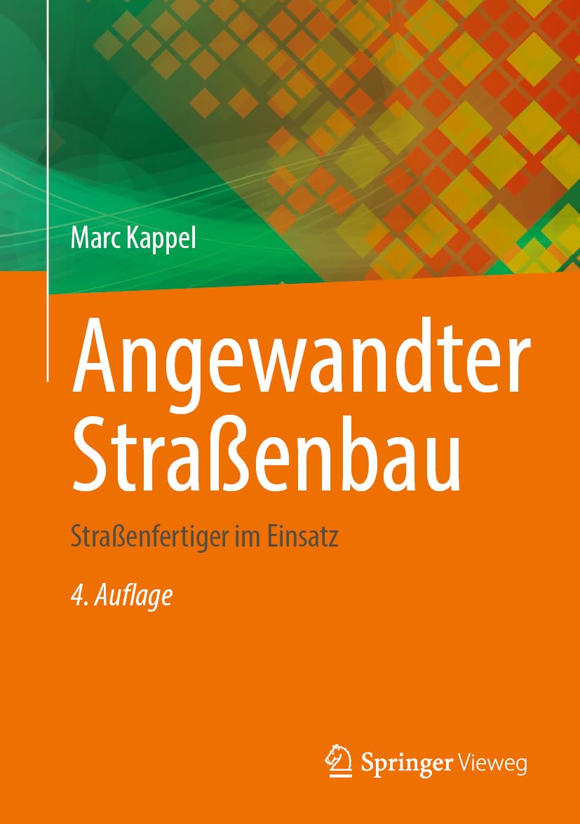 Angewandter Straßenbau: Straßenfertiger im Einsatz