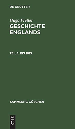 Bis 1815 (Sammlung Göschen, 375, Band 375)