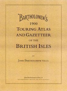 Bartholomew 1900 Touring Atlas and Gazetteer of The British Isles (Road Atlas)