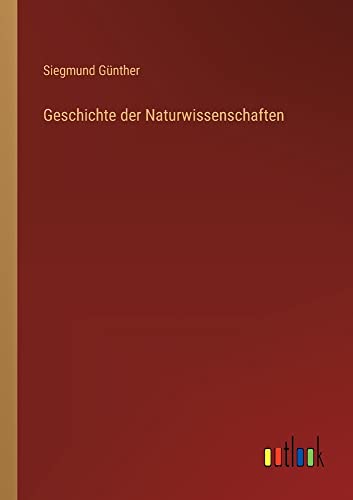Geschichte der Naturwissenschaften