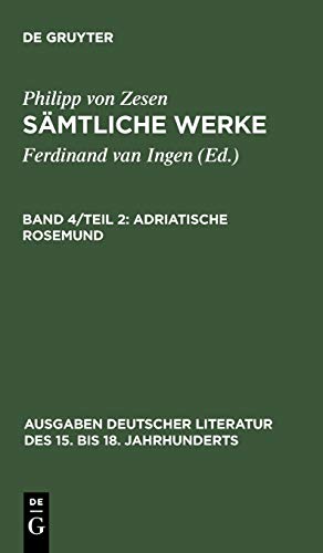 Sämtliche Werke Bd. 4, Teil 2: Adriatische Rosemund