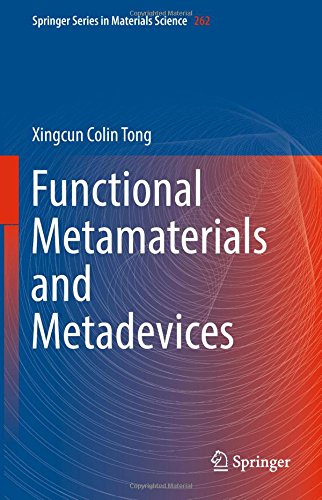 Functional Metamaterials and Metadevices (Springer Series in Materials Science)