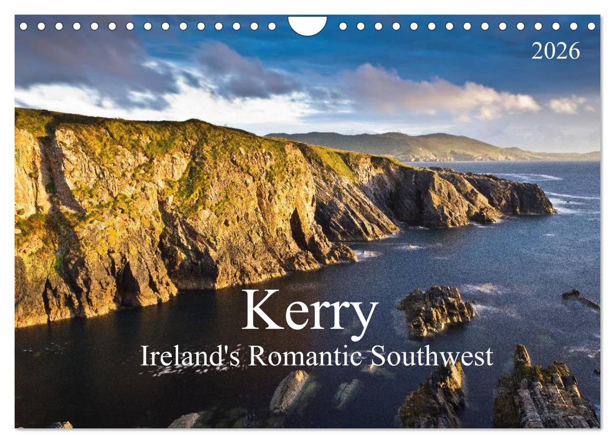 Kerry - Ireland's Romantic Southwest (Wall Calendar 2026 DIN A4 landscape), CALVENDO 12 Month Wall Calendar: On the magical Emerald Isle.