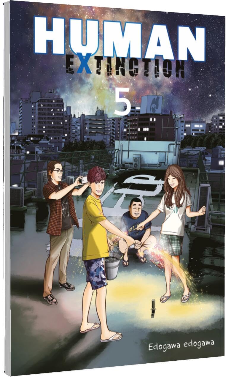 Human Extinction 5: Dystopischer Manga-Thriller über vier Jugendliche und die Herausforderungen in einer verlassenen Welt