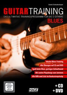 Guitar Training Blues + CD + DVD: Das ultimative Trainingsprogramm für die E-Gitarre