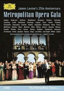 James Levine's 25th Anniversary: Metropolitan Opera Gala (NTSC, 2 DVDs)