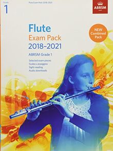 Flute Exam Pack 2018-2021, ABRSM Grade 1 (ABRSM Exam Pieces)