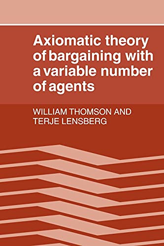 Axiomatic Theory of Bargaining