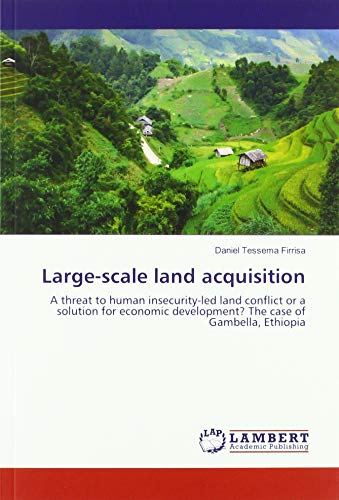 Large-scale land acquisition: A threat to human insecurity-led land conflict or a solution for economic development? The case of Gambella, Ethiopia
