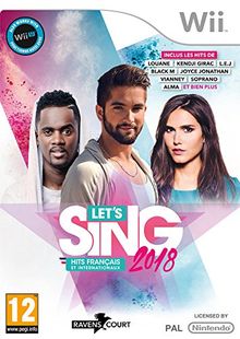 Let's Sing 2018 Hits Français et Internationaux Jeu Wii