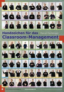 Handzeichen für das Classroom-Management (Posterset)