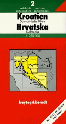 Freytag Berndt Autokarten, Kroatien (Maps & Atlases)