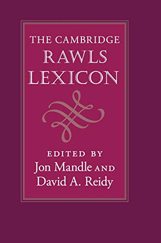 The Cambridge Rawls Lexicon