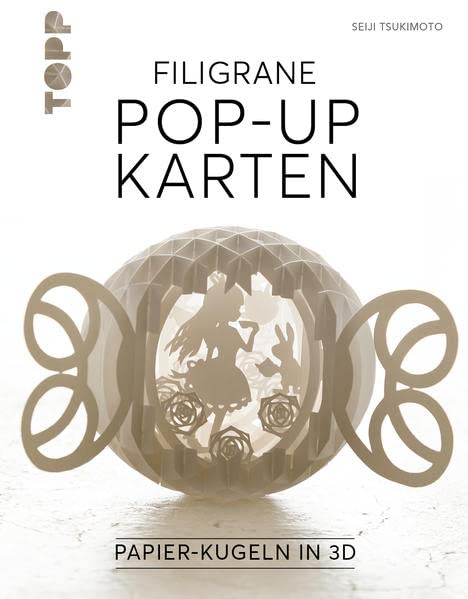 Filigrane Pop-Up-Karten: Papier-Kugeln in 3D