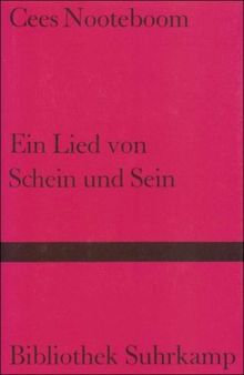Ein Lied von Schein und Sein (Bibliothek Suhrkamp)