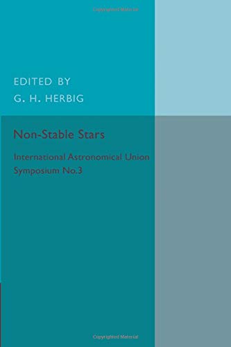 Herbig, George H. NonStable Stars