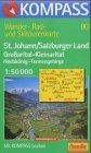 St. Johann/Salzburger Land 1 : 50 000