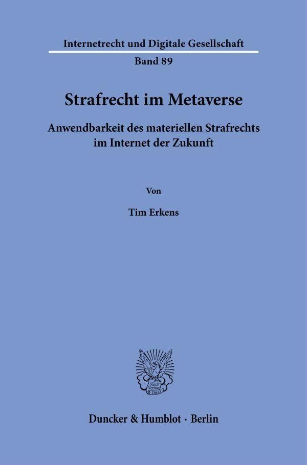 Strafrecht im Metaverse