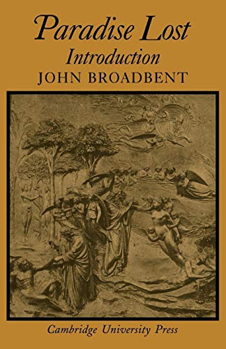 Paradise Lost: Introduction (Cambridge Milton Series for Schools and Colleges)