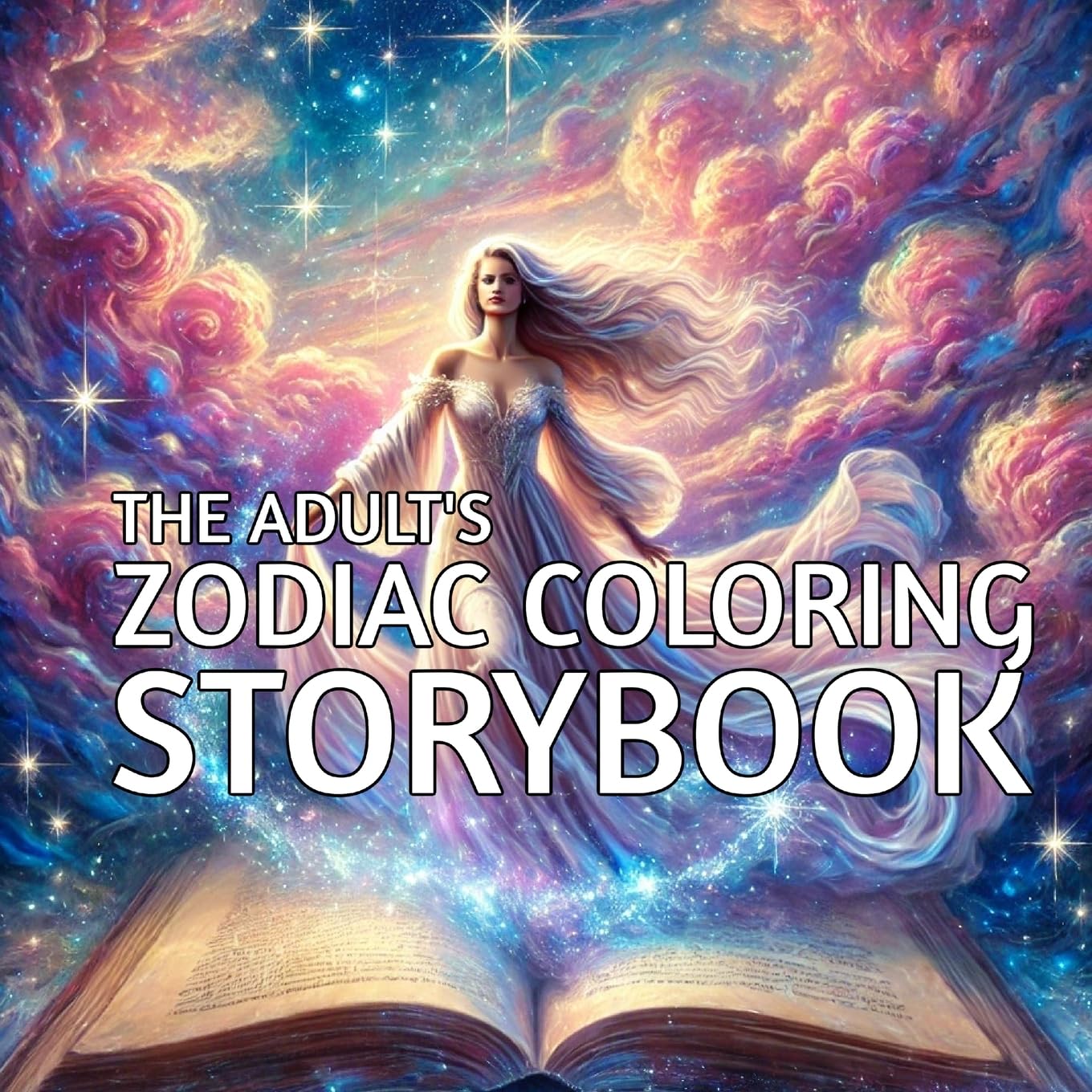The Adult’s Zodiac Coloring Storybook: Explore the Mythic World of the Zodiac, One Colorful Page at a Time