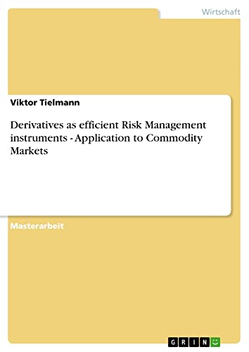 Derivatives as efficient Risk Management instruments - Application to Commodity Markets: Magisterarbeit