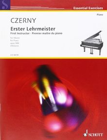 Erster Lehrmeister Op 599. Klavier