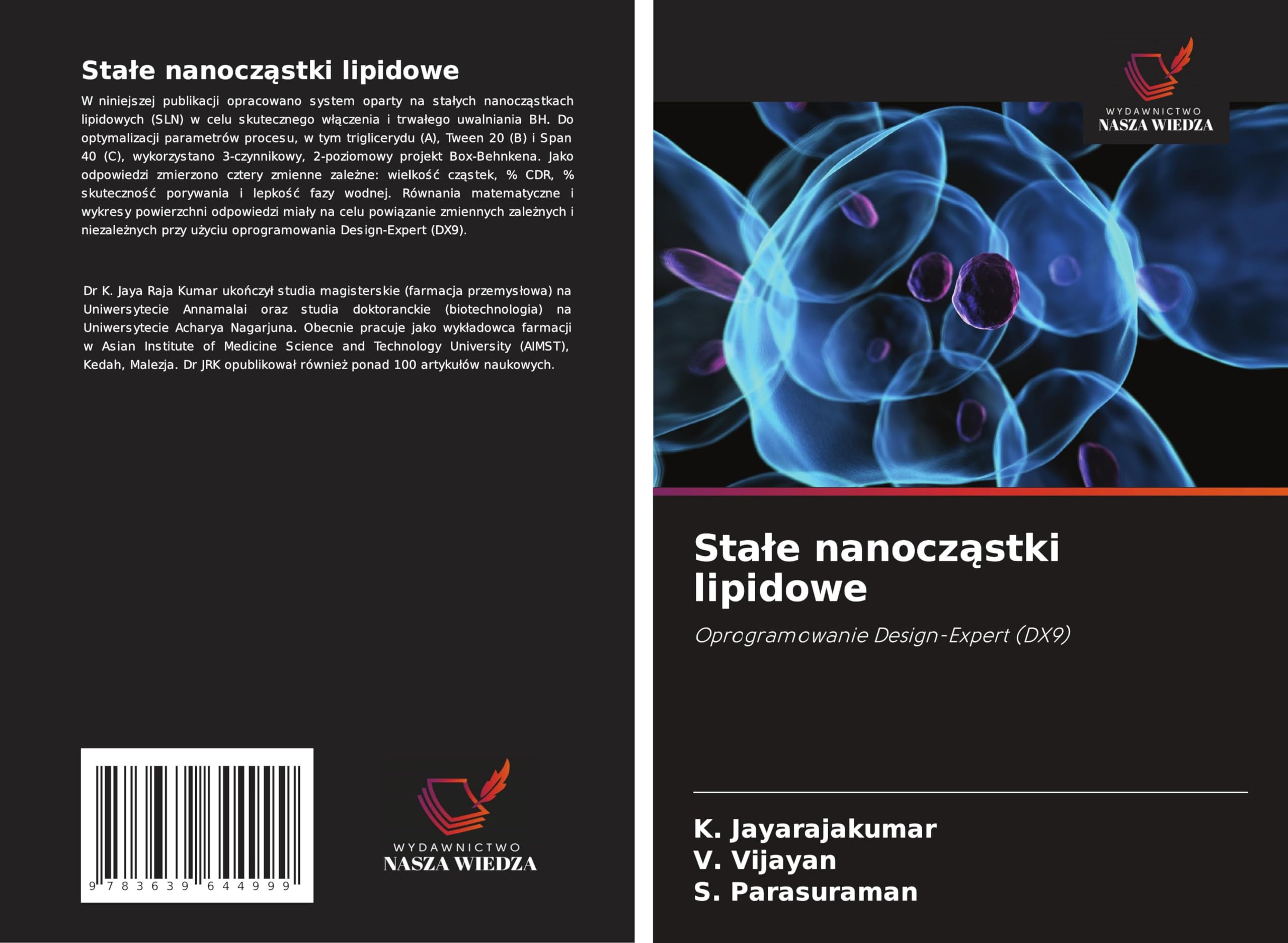 Sta¿e nanocz¿stki lipidowe: Oprogramowanie Design-Expert (DX9)