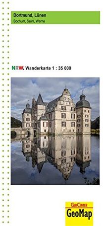 Dortmund, Lünen Wanderkarte 1:35 000: Bochum, Selm, Werne