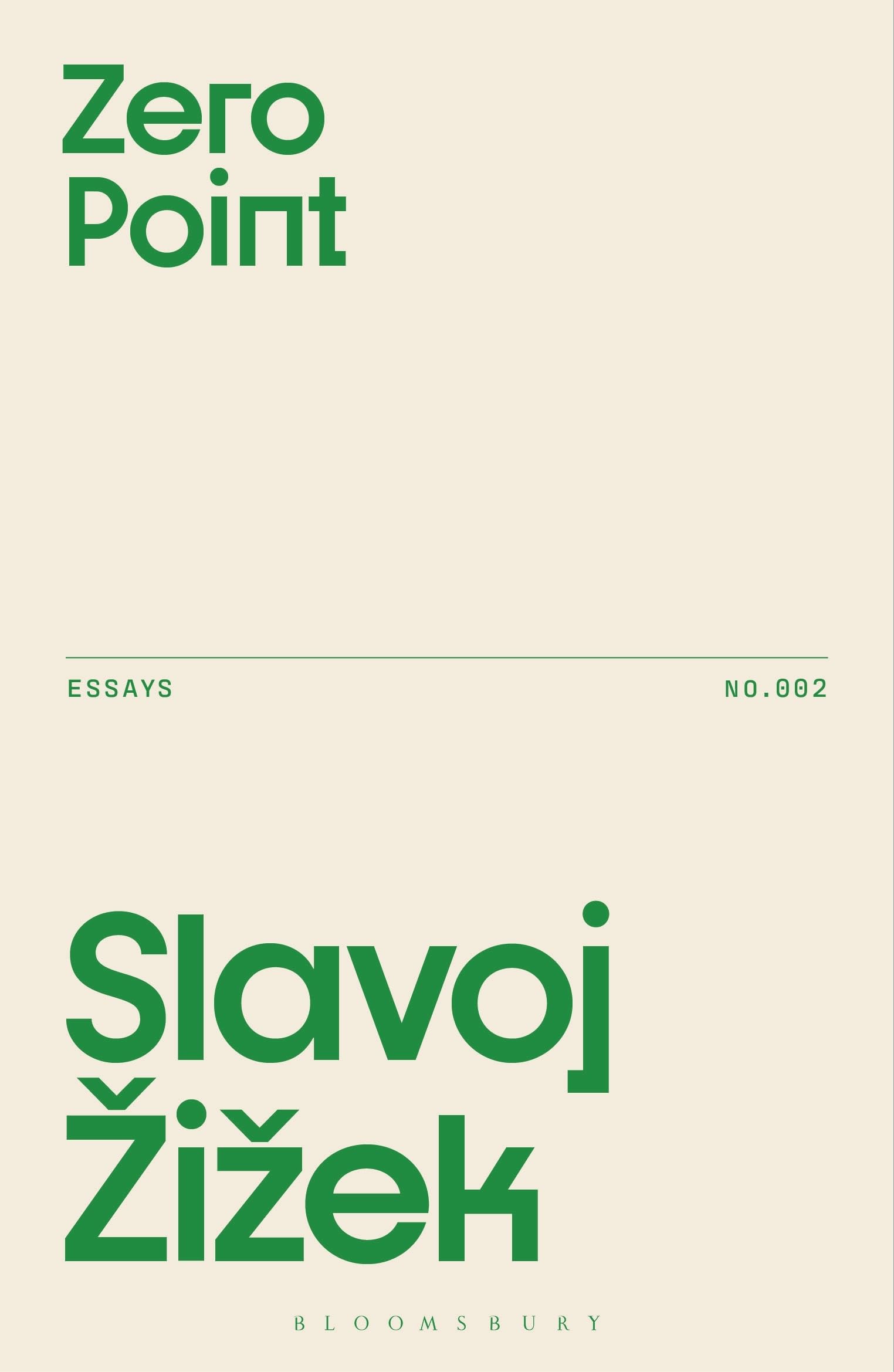 Zizek, Slavoj: Zero Point