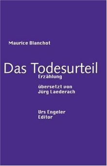 Das Todesurteil  | Buch | Zustand wie neu