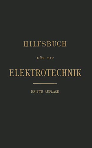Hilfsbuch für die Elektrotechnik