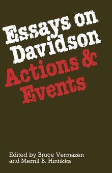 Essays On Davidson: Actions and Events