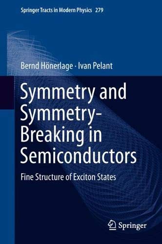 Symmetry and Symmetry-Breaking in Semiconductors: Fine Structure of Exciton States (Springer Tracts in Modern Physics, Band 279)