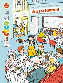 Au restaurant : j'apprends avec mes autocollants !