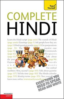 Complete Hindi Beginner to Intermediate Course: Learn to Read, Write, Speak and Understand a New Language with Teach Yourself